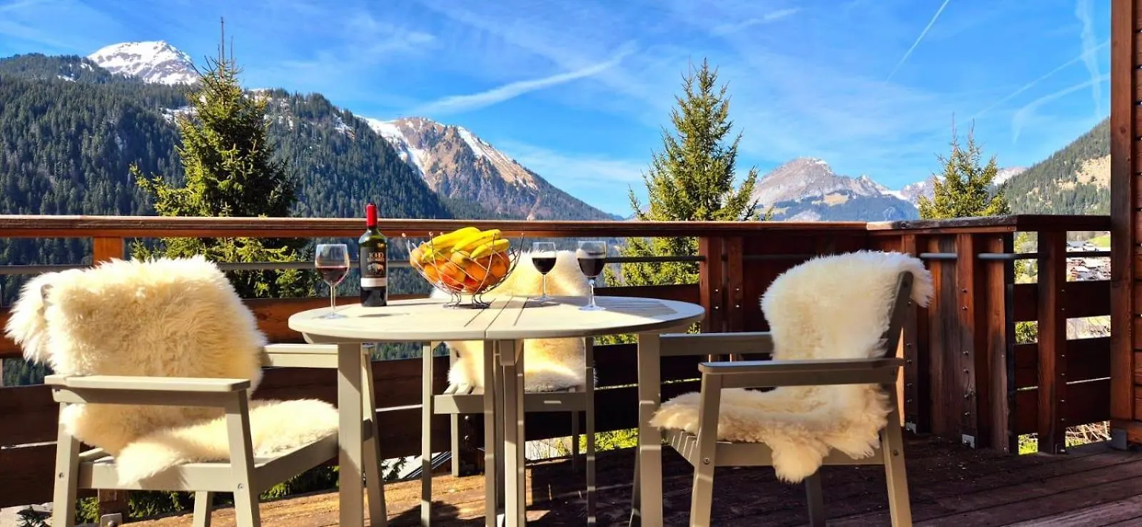 New Luxury Apartment With Panoramic View Chatel