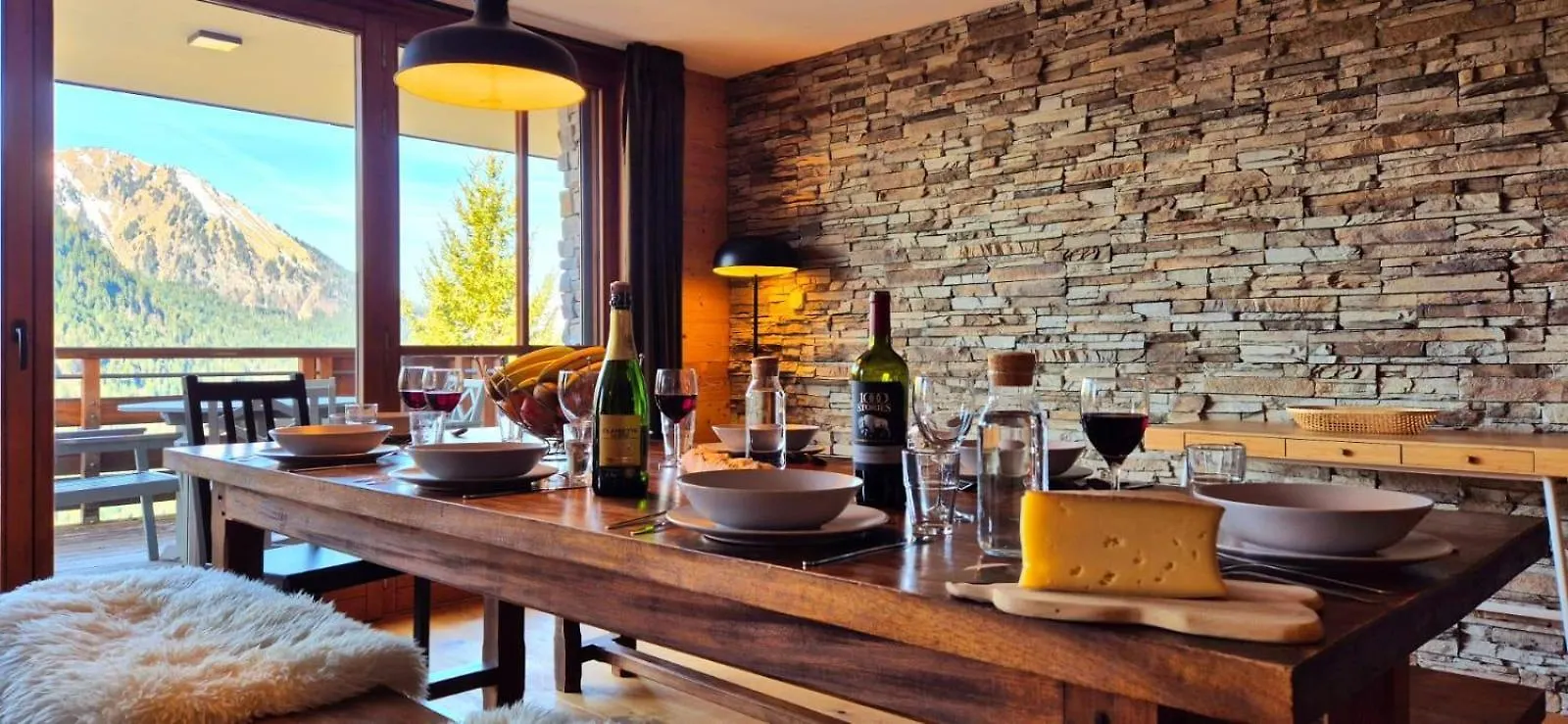 New Luxury Apartment With Panoramic View Chatel